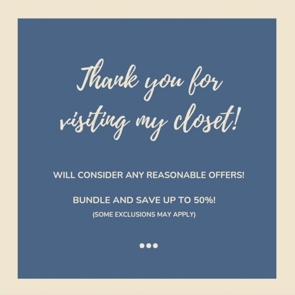 Ink Love and Peace Mac navy blue & white striped cardigan w/ pockets size M - Picture 8 of 8